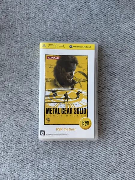 Видеоигра для PSP Metal Gear Solid: Peace Walker