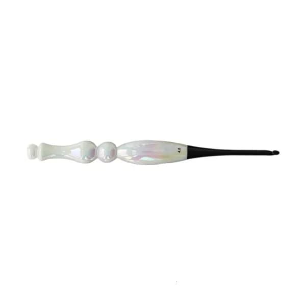 Акриловые вязальные крючки с эргономичной ручкой, - 4.0mm