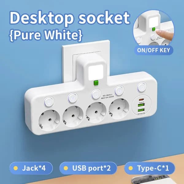 Интеллектуальная розетка USB smart socket