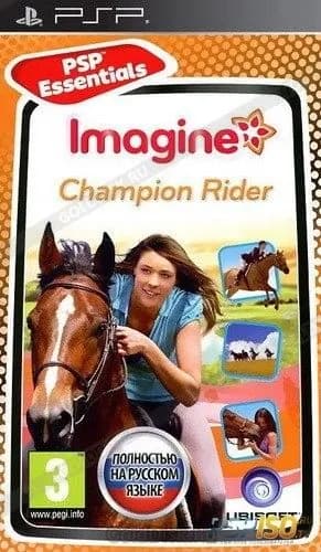 Игра PSP Imagine Champion Rider (PlayStation Portable (PSP), Русская версия)