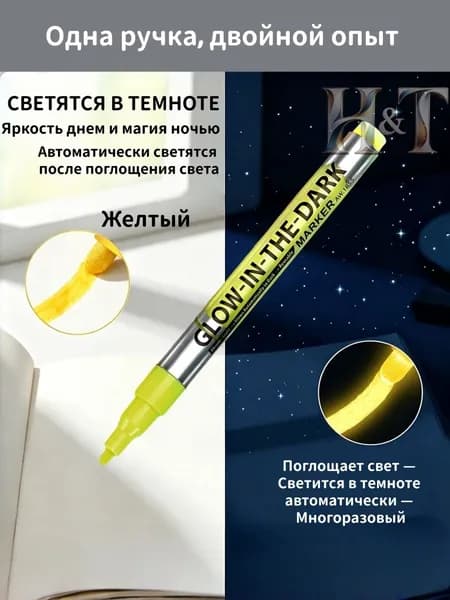 Набор маркеров, толщина: 2 мм, 1 шт.