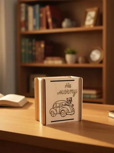 Копилка для денег "Кот", 15х15.6 см