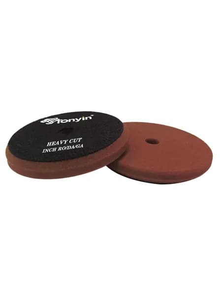 TP11A Поролоновый полировальник режущий с отверстием 5 дм. HEAVY CUT FOAM PADS TONYIN