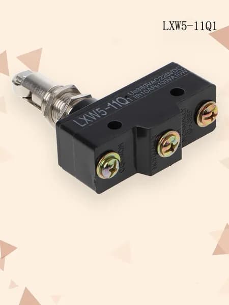LXW5-11Q1 Микровыключатель с роликом, Черный