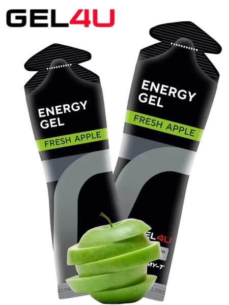 Энергетические гели для бега и марафона Gel4u Зеленое яблоко 2 шт