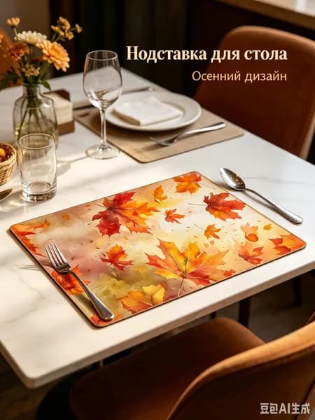 Салфетка сервировочная Лён 30x45см, 1шт.