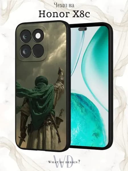 Чехол на Honor X8c с принтом Ислам