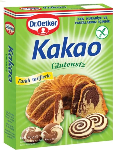 Dr. Oetker Glutensiz Kakao 70 гр.