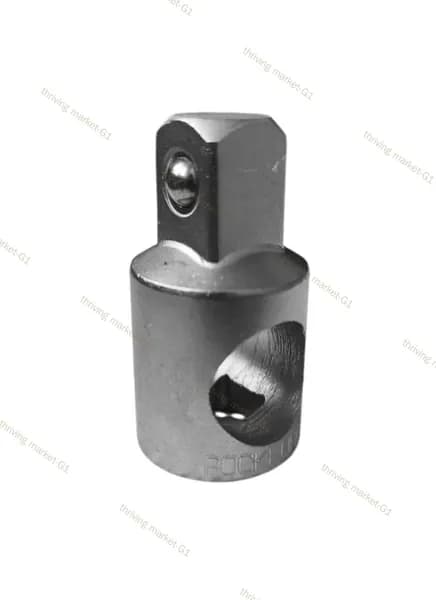 Адаптер-переходник 3/8" х 1/2" с отверстием под вороток FORCE 80634