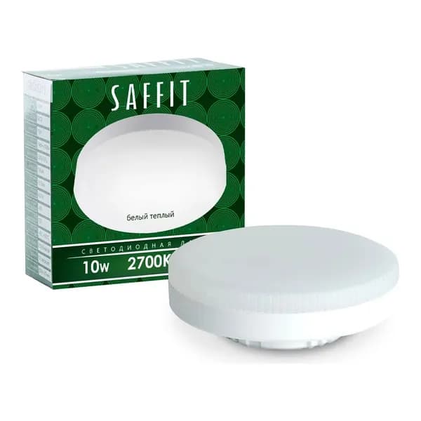 Светодиодная лампа SAFFIT sbgx5310 gx53 10w 2700k, 55227