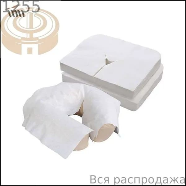 Массажная подушка из силикона с эксклюзивными салфетками, 100 штук в упаковке, 2 отверстия