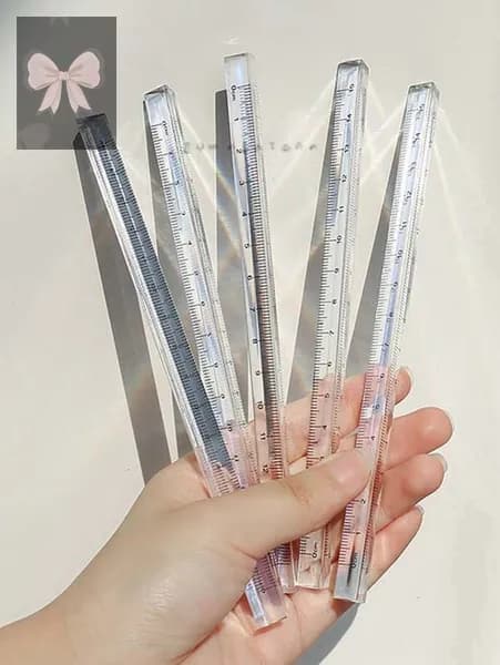 15cm / 20cm Треугольник для студентов Прозрачная линейка