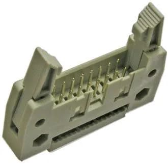 (2шт.) IDCC-16 (DS1012-16), Вилка 2.54мм на шлейф с защелкой