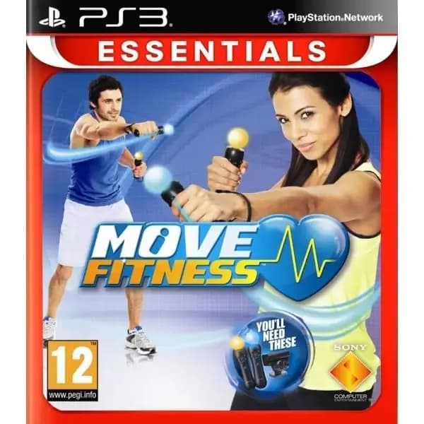 Игра Move Фитнес (PlayStation 3, Русская версия)