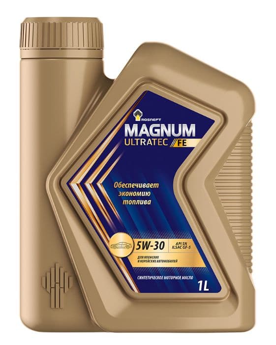 Rosneft Magnum Ultratec FE 5W-30 Масло моторное, Синтетическое, 1 л
