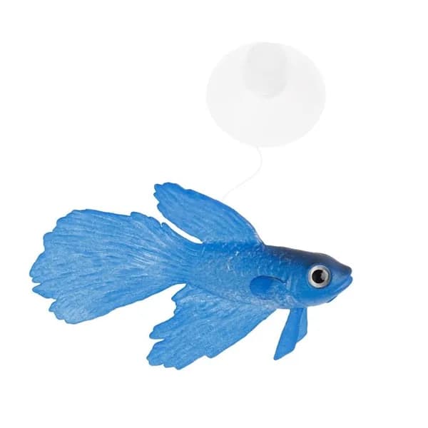 Имитация ландшафтного оформления аквариума Betta Fish-синий