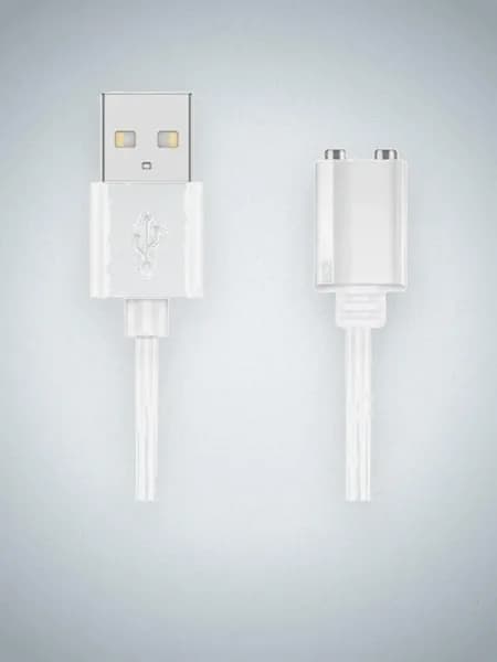 Зарядный кабель для электрозубной щетки и смарт-часов USB магнитный, - Расстояние 6 мм