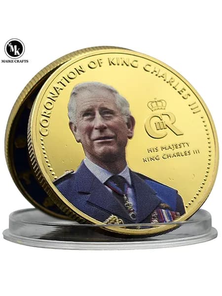 Монеты короля Великобритании Карла III