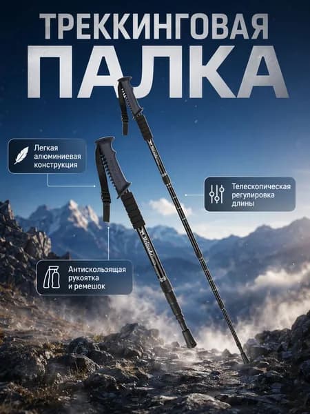 Лыжные палки, 110 см
