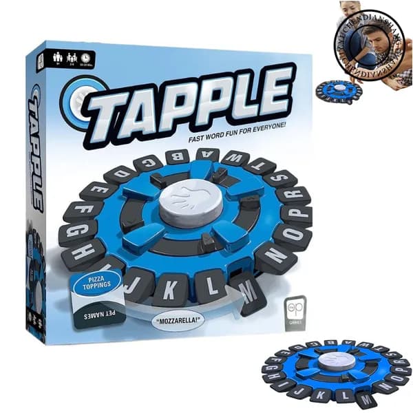 Премиумнастольная игра Tapple, быстрая версия с английскими буквами.