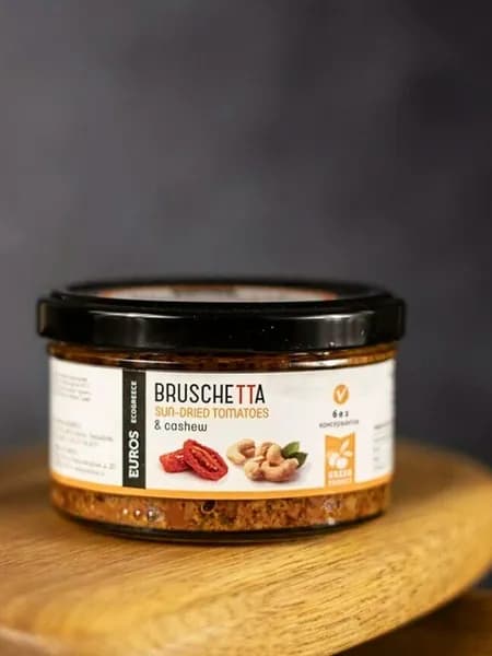 Брускетта из вяленых Томатов с Кешью,EcoGreece,150гр