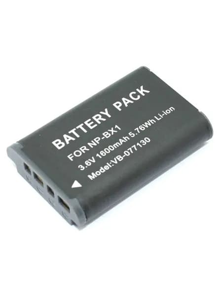 Аккумулятор для фотоаппарата Сони NP-BX1, 3.7V, 1600mAh, код 077130