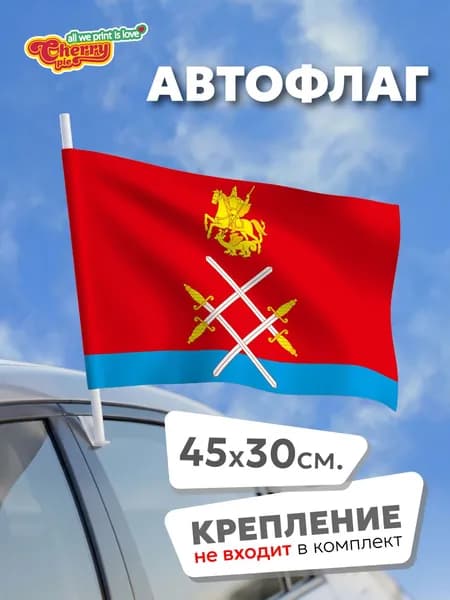Флаг 45x30 Рузский район (Московская область)