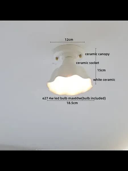 керамический светодиодный потолочный светильник Lumina