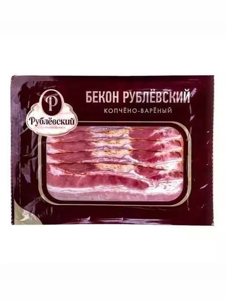 Бекон копчено-вареный Рублевский нарезка 150 г