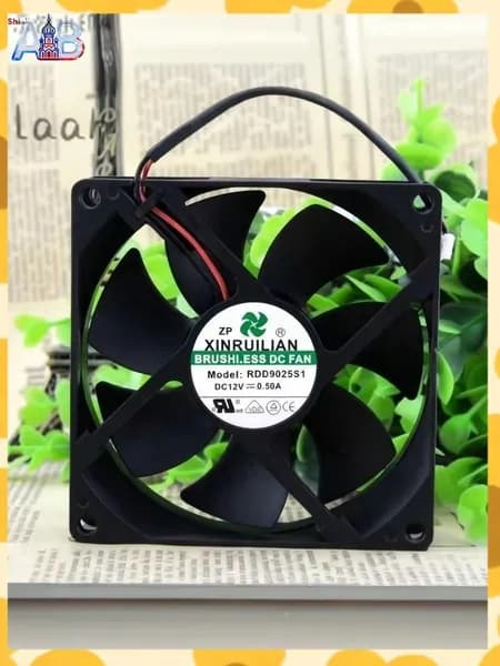 Эксклюзивный кулер 92x92x25мм для сварки, модель RDD9025S1, 12V 0.50A