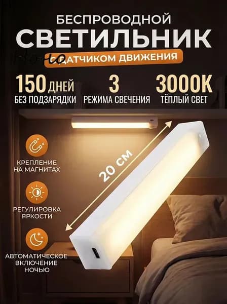 Настенный светильник, Без цоколя