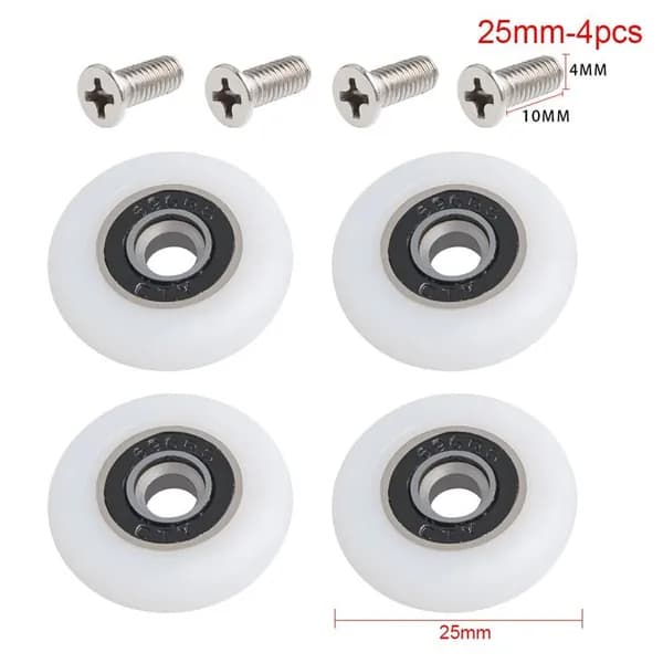 1 шт./4 шт. Ролик душевой двери