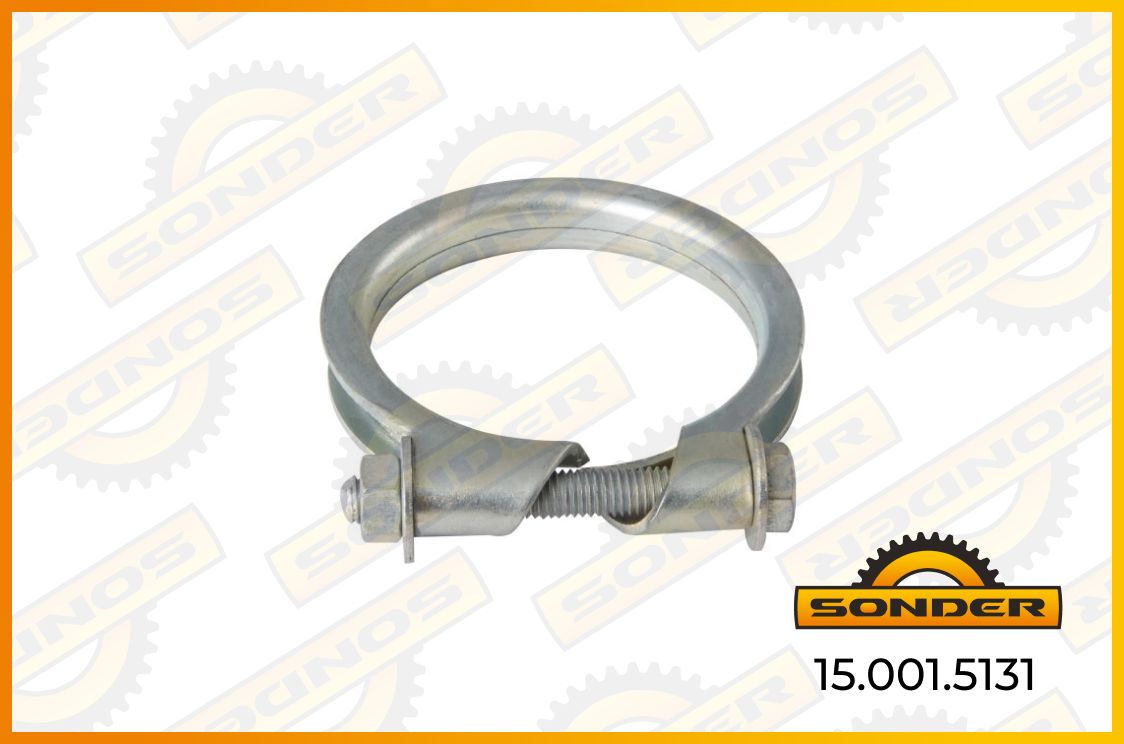 Хомут трубы глушителя (упрощ. версия) d 61-64mm Mercedes (Мерседес) Sonder 150015131