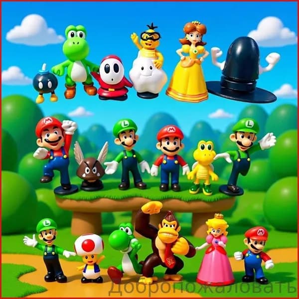 Фигурки Mario 18