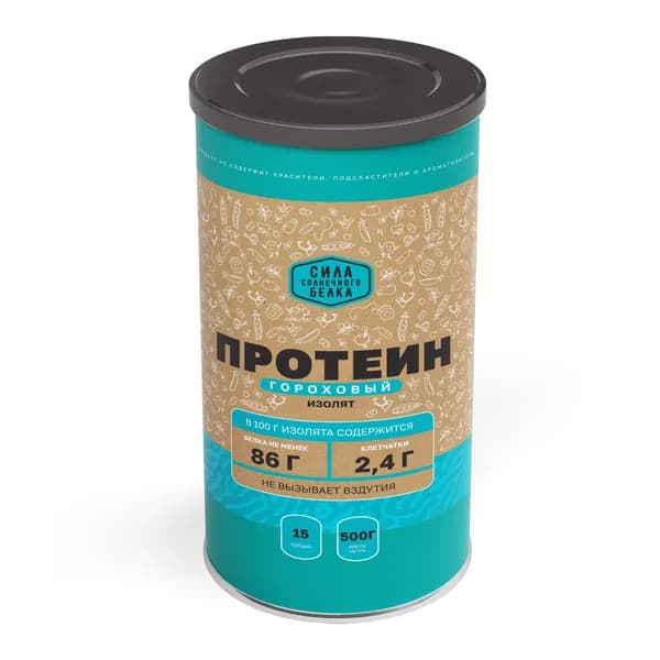 Гороховый протеин Оргтиум, 500г