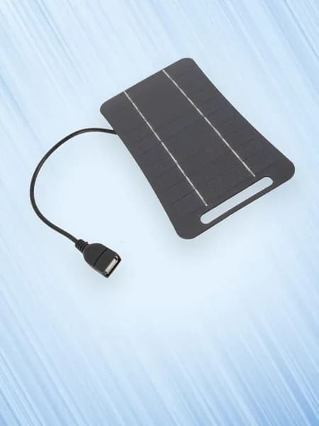 Кремниевая солнечная панель 5W 5V, Черный