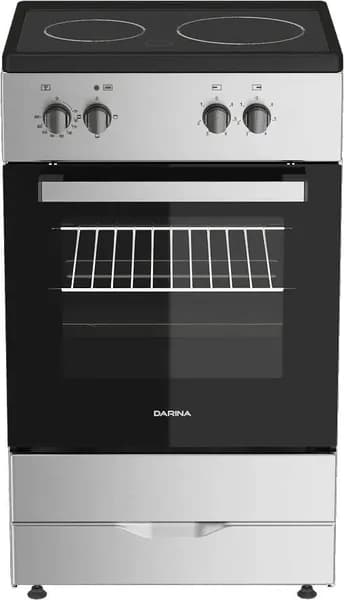 Плита DARINA 1F 5604 S, серебристый