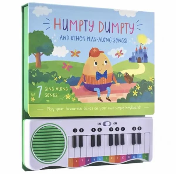 Звуковая детская книга Itsy Bitsy Spider с 7 песнями, английская музыкальная книга для малышей