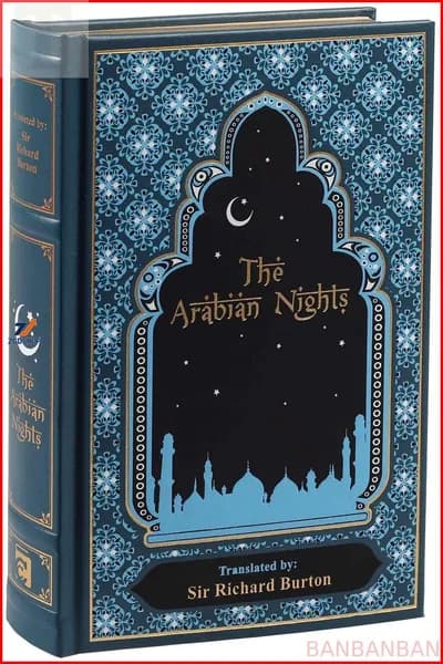 Тысяча и одна ночь: коллекционное издание в кожаном переплёте (The Arabian Nights, Leather-bound Classics) английский оригинал