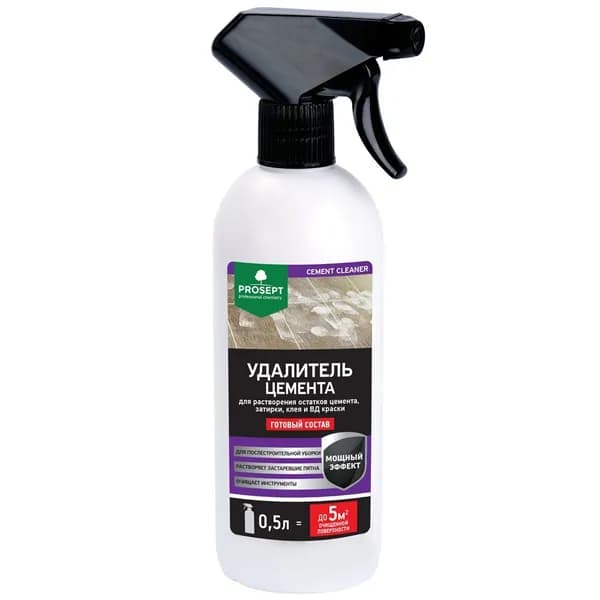 PROSEPT CEMENT CLEANER- удалитель цемента, гот.состав, 0,5л., арт.022-05