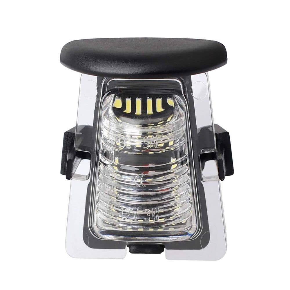 1x Четкая линза LED светильник для номерного знака Jeep Wrangler JK 07-17 68064721AA
