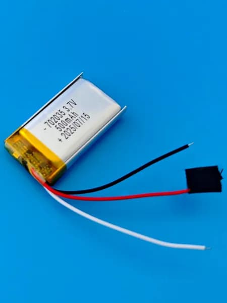 Аккумулятор подходит для беспроводных наушников Red Square V3X Black RS319 (RSQ-30019) 3.7v 500mAh 3pin 3 провода (совместимая батарея универсальная) Терабайт Маркет