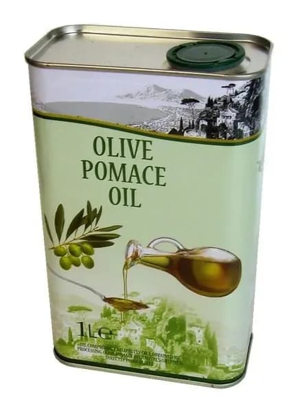 Оливковое масло для жарки Olive Pomace, холодного отжима, 1 л