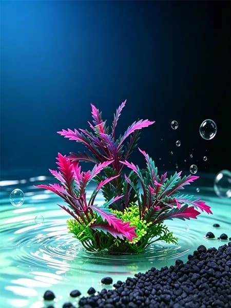 Искусственные водные растения, искусственные водоросли для декора аквариума, украшение для рыбного резервуара