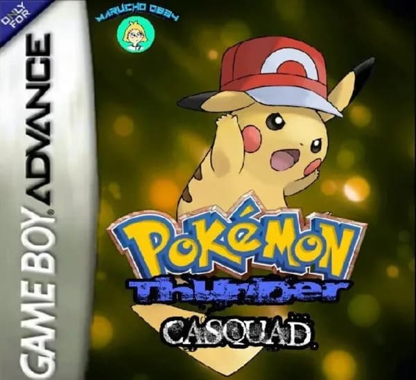 Pokemon Thunder Casquad GBA, рус.версия (Platinum) 128X-002