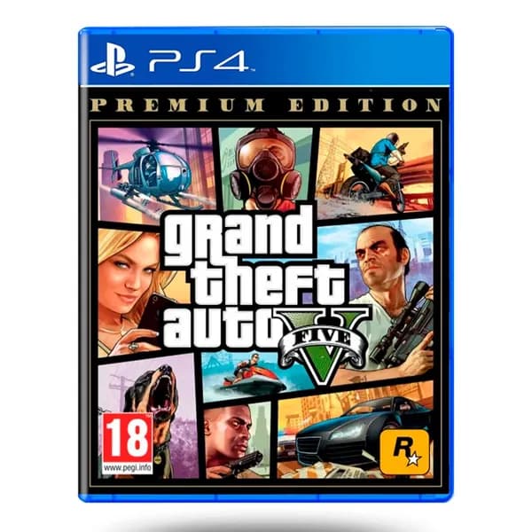 Игра GTA 5 (PlayStation 4, PlayStation 5, Русская версия)