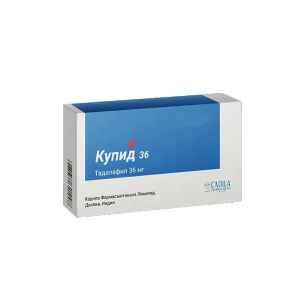 Купид 36 таблетки п/о плен. 20мг 2шт