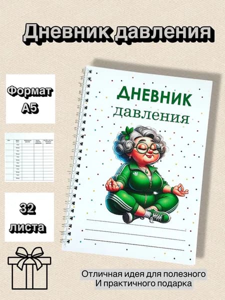 Блокнот А5 Контроль давления