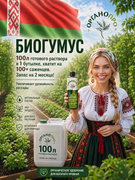 ОРГАНОПРО Биогумус органическое удобрение универсальный жидкий концентрат