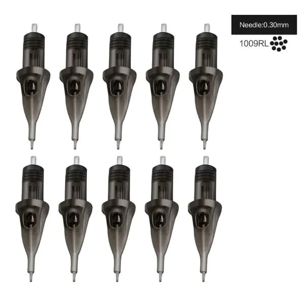 1 коробка из 10 цельных игл для татуировки-1009 рублей
